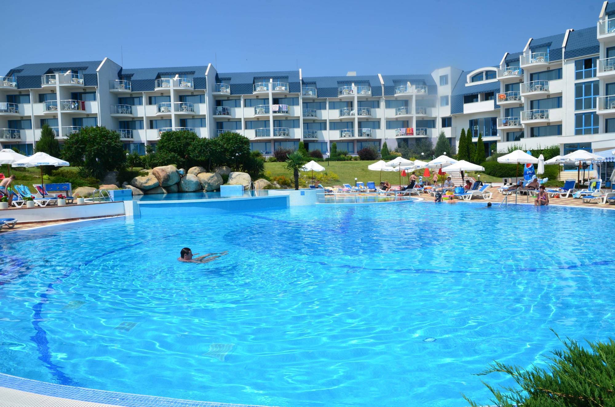 Sineva Beach Hotel Święty Włas Zewnętrze zdjęcie